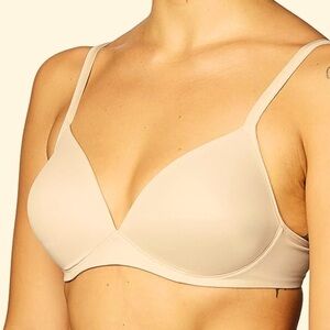 MOMENTS Women’s Nude Wirefree Lift Bra - Sz: 38C